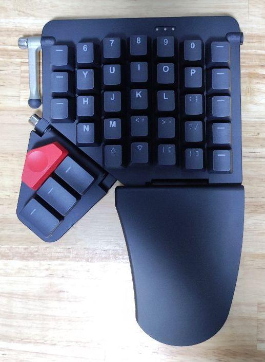 ZSA Moonlander MX静音赤軸 左右分離型エルゴノミクスキーボード ...