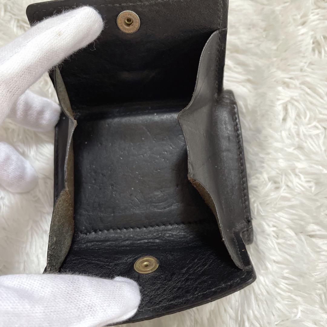 ✨専用✨イルビゾンテ　トリフォルド　ウォレット　三つ折り財布　黒　レザー日本限定