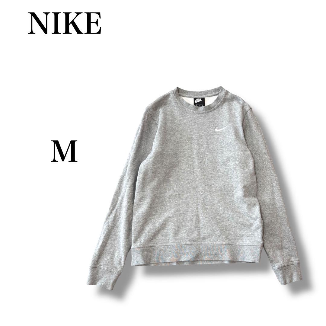 NIKE ナイキ　シンプル　トレーナー　ロゴ刺繍　グレー160cm 新品 楽天市場】ナイキ クラブ メンズクルー NIKE ウェア スウェット