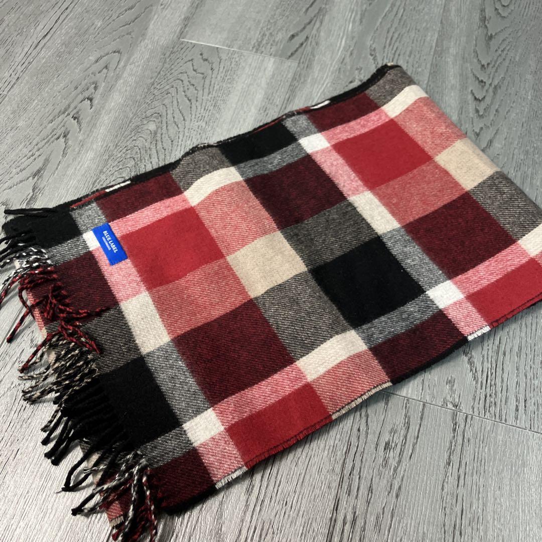 BLUE LABEL CRESTBRIDGE チェック柄 マフラー