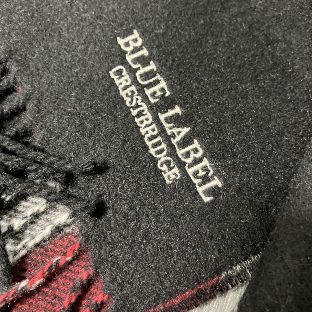 BLUE LABEL CRESTBRIDGE チェック柄 マフラー