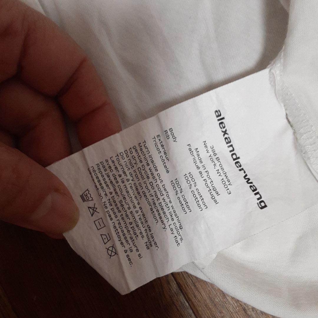 alexanderwang. ホワイト Tシャツ
