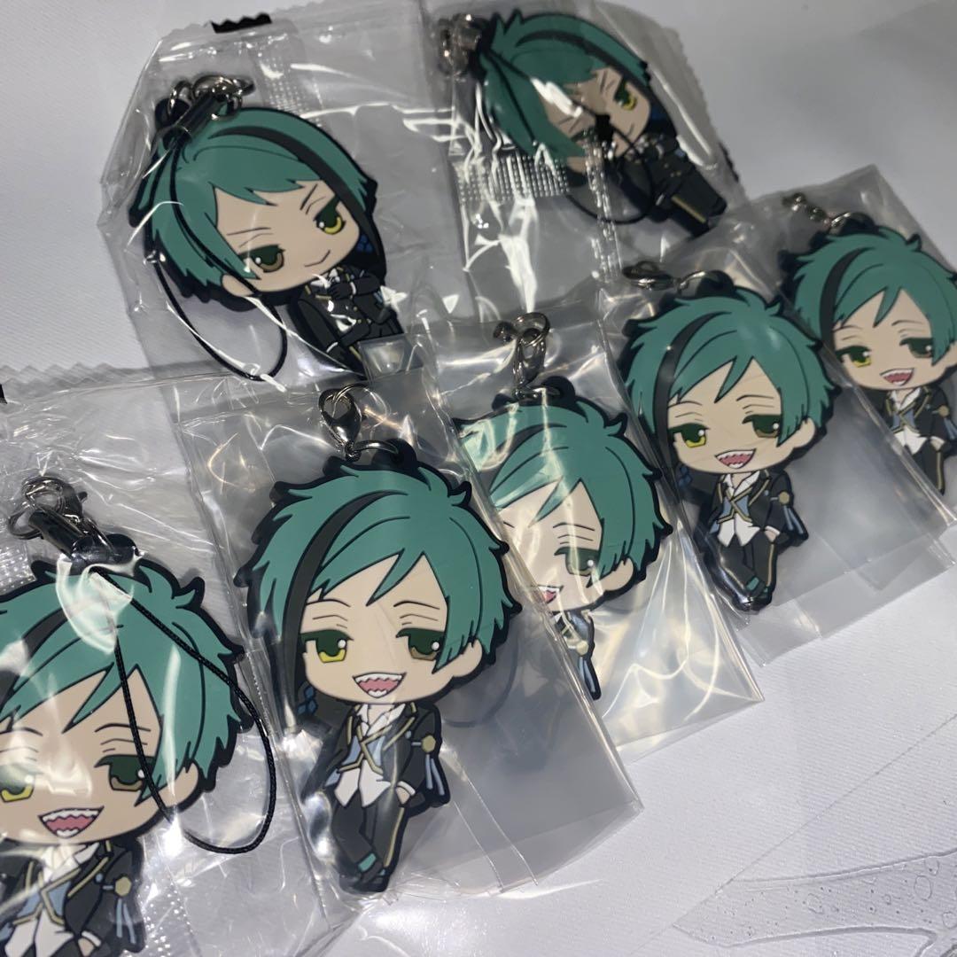 ツイステ　ジェイド　ラバーストラップ　70個セット ツイステ Vol.2 ジェイド ラバーストラップ 説明書付き - メルカリ