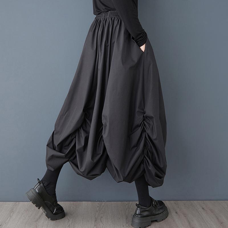 大きいサイズ パンツ　レディース 春夏　 新品 バルーン　くしゅくしゅ