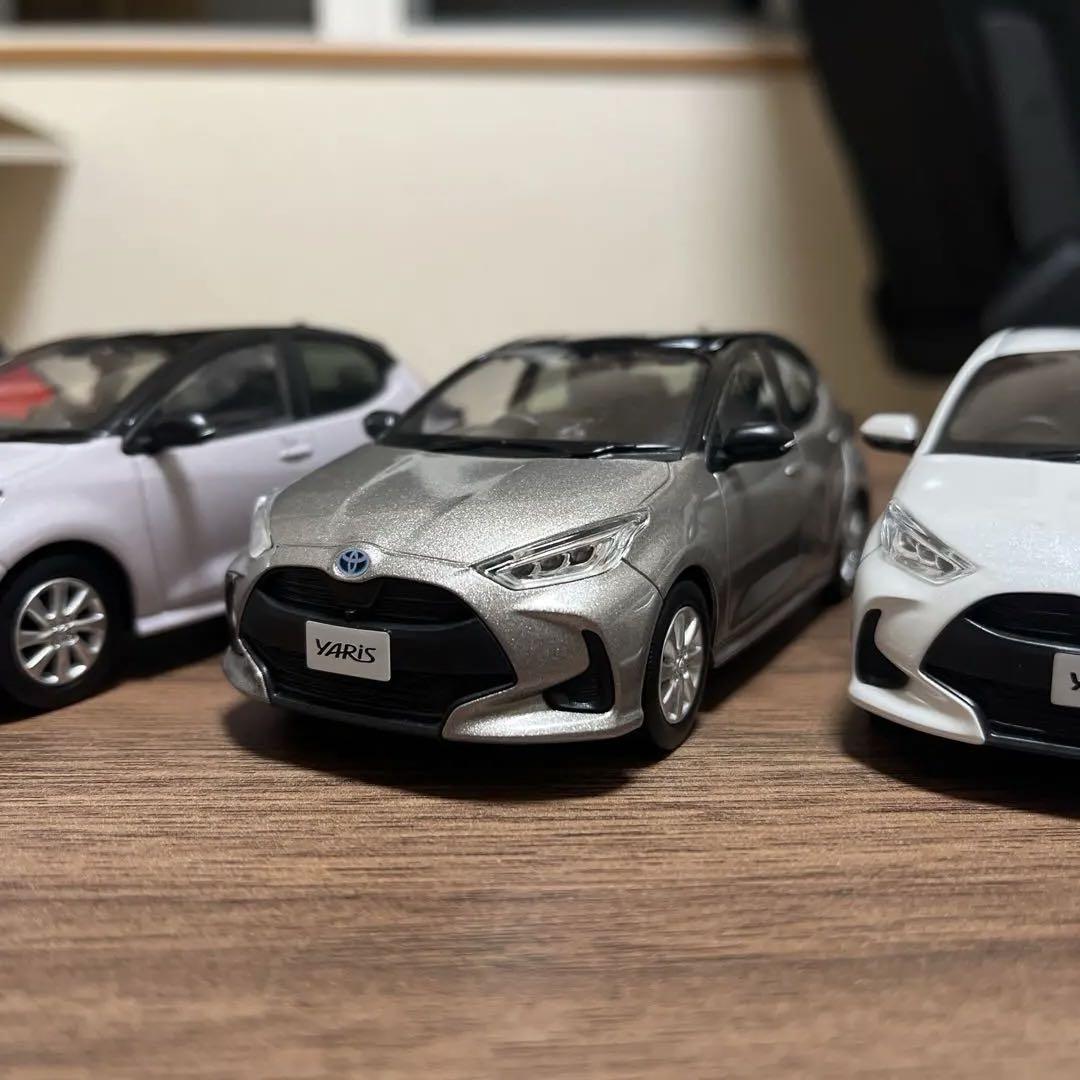 非売品 トヨタ・ヤリス カラーサンプルミニカー 7台セット(単品販売可能) 非売品 トヨタ・ヤリス カラーサンプルミニカー 7台セット(単品