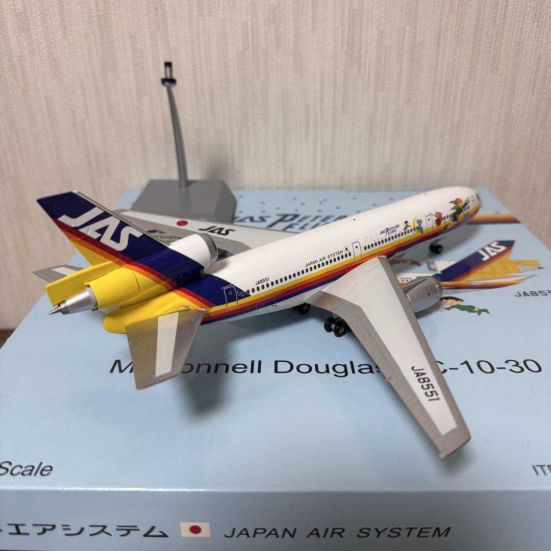 JAS 日本エアシステム DC10-30 ピーターパン JA8551 1/200