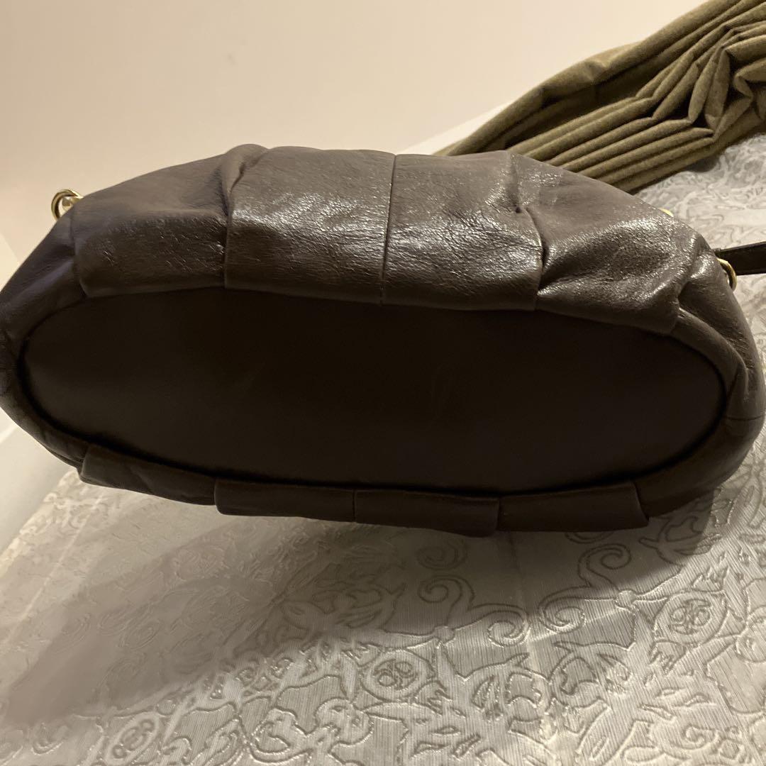 COACH レザー マディソン　ハンドバッグ　2way ブラウン