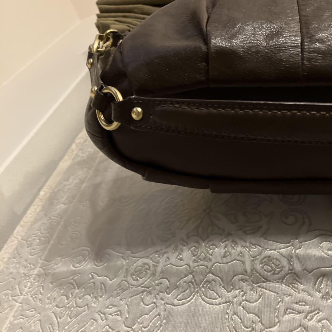 COACH レザー マディソン　ハンドバッグ　2way ブラウン