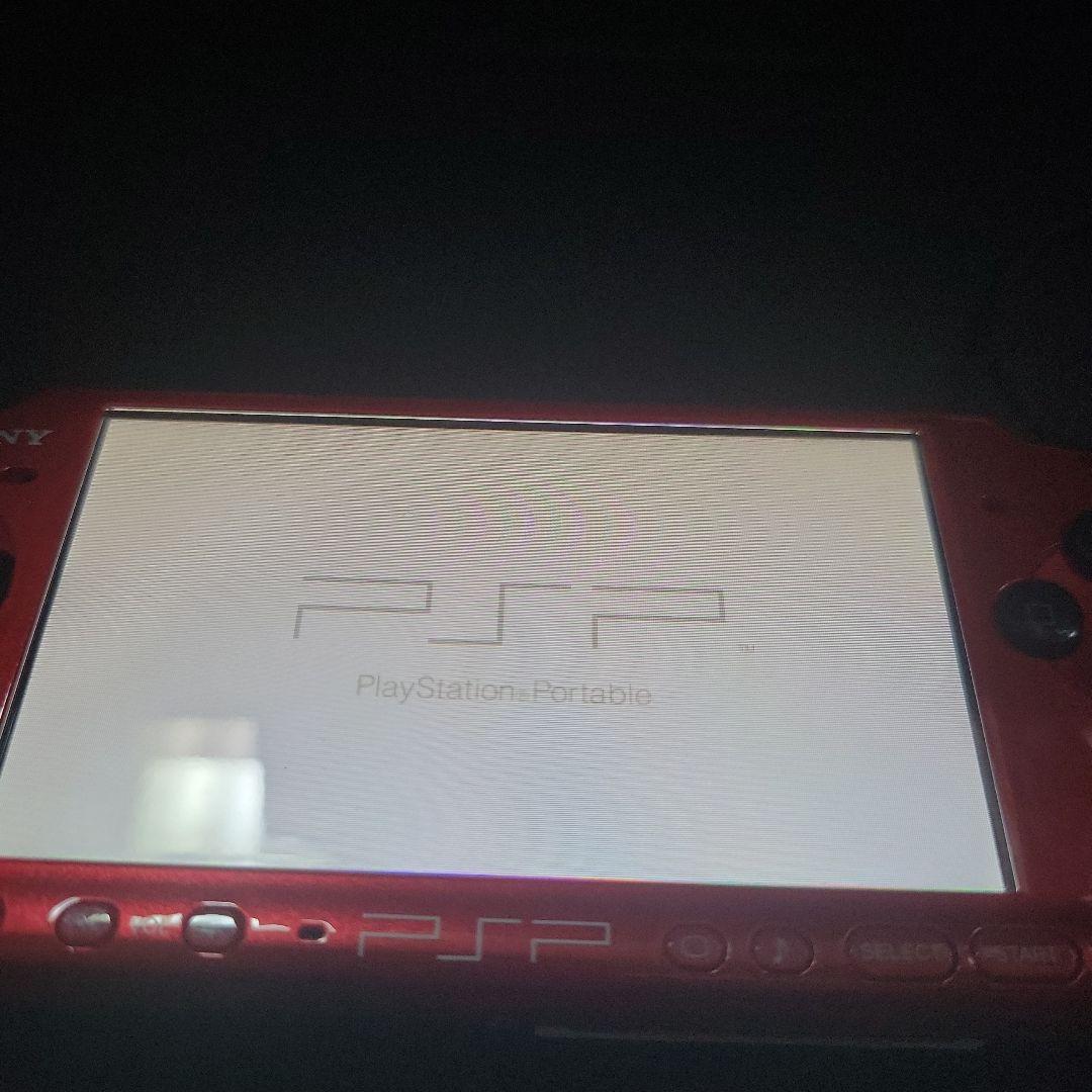 SONY PSP レッドブラック