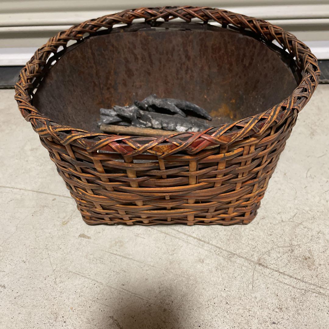 お茶道具 炭斗