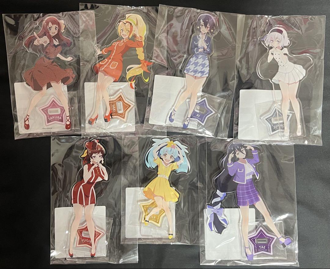 ゾンビランドサガクイズONLINE STORE アクリルスタンド 7種セット