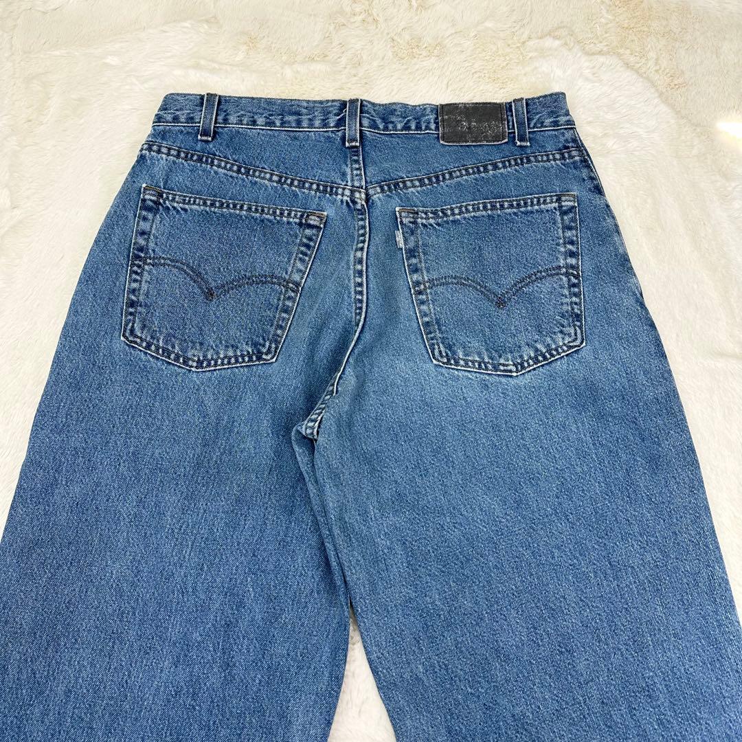 ✨美品✨90s USA製 リーバイス シルバータブ BAGGYデニム 極太