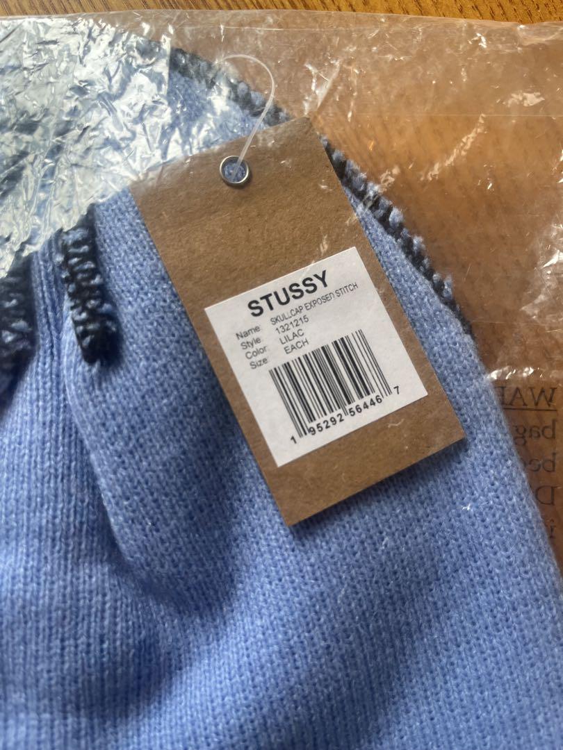 新品 Stussy Skullacap Exposed Stitch