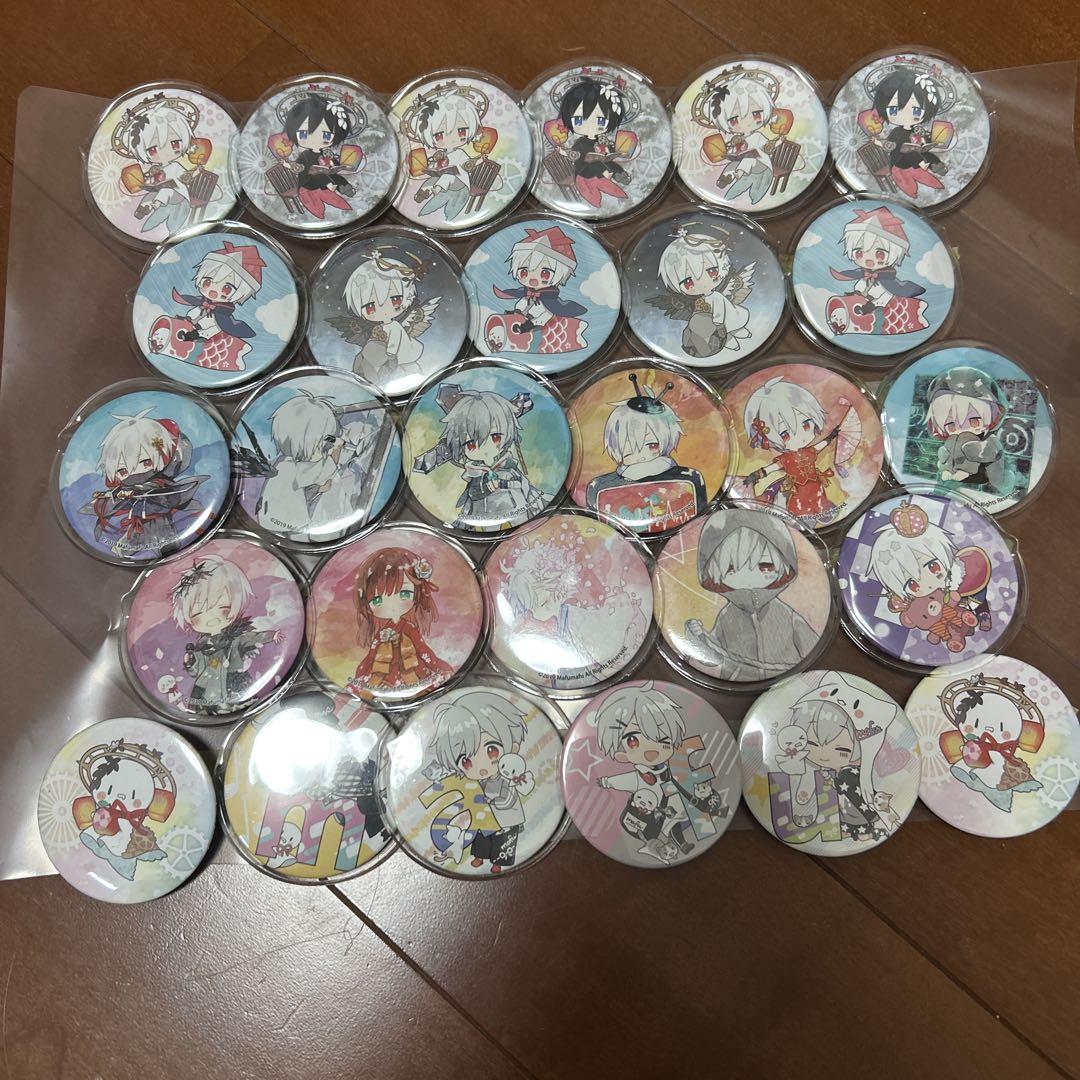 まふまふ　缶バッジ　ラババン　セット まふまふ 缶バッチセット売り - メルカリ