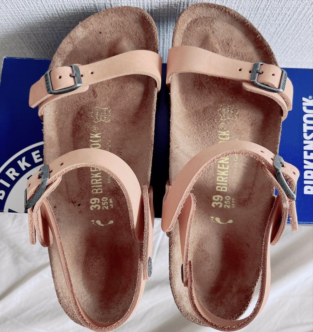 美品⭐️BIRKENSTOCK サンダル Pali 25cm サンド　箱付き　39