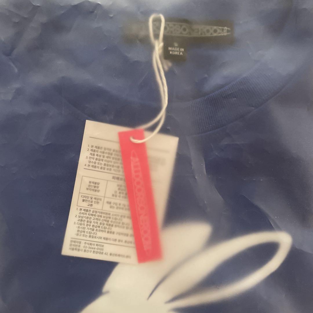 NewJeans TEE (BLUE)_CROP クロップドTシャツ新品未開封