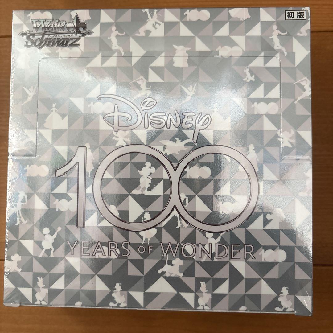 ディズニー 100 1box シュリンク付き ヴァイスシュヴァルツ 初版