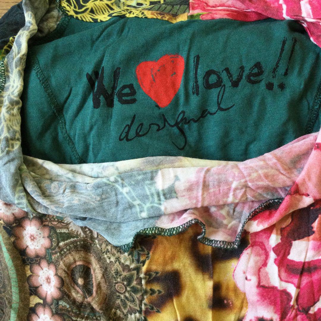 Desigual デシグアル　ワンピース 2点まとめセット　Sサイズ　赤　緑系