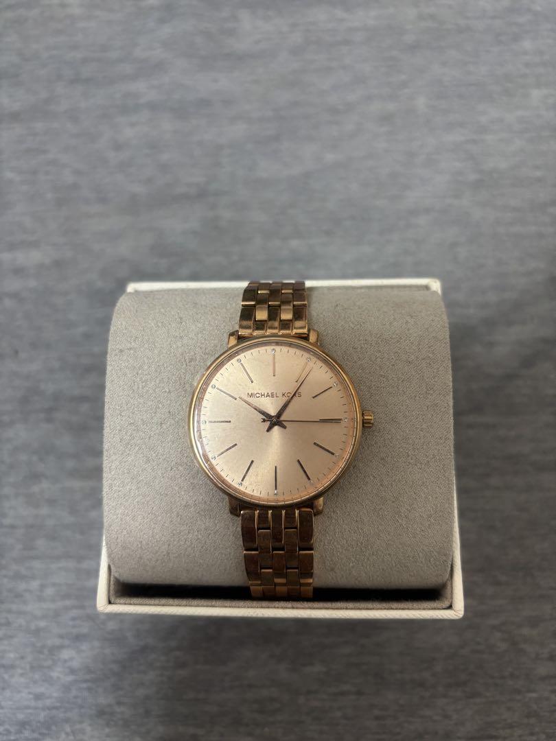 MICHAEL KORS ゴールド アナログ時計 - メルカリ