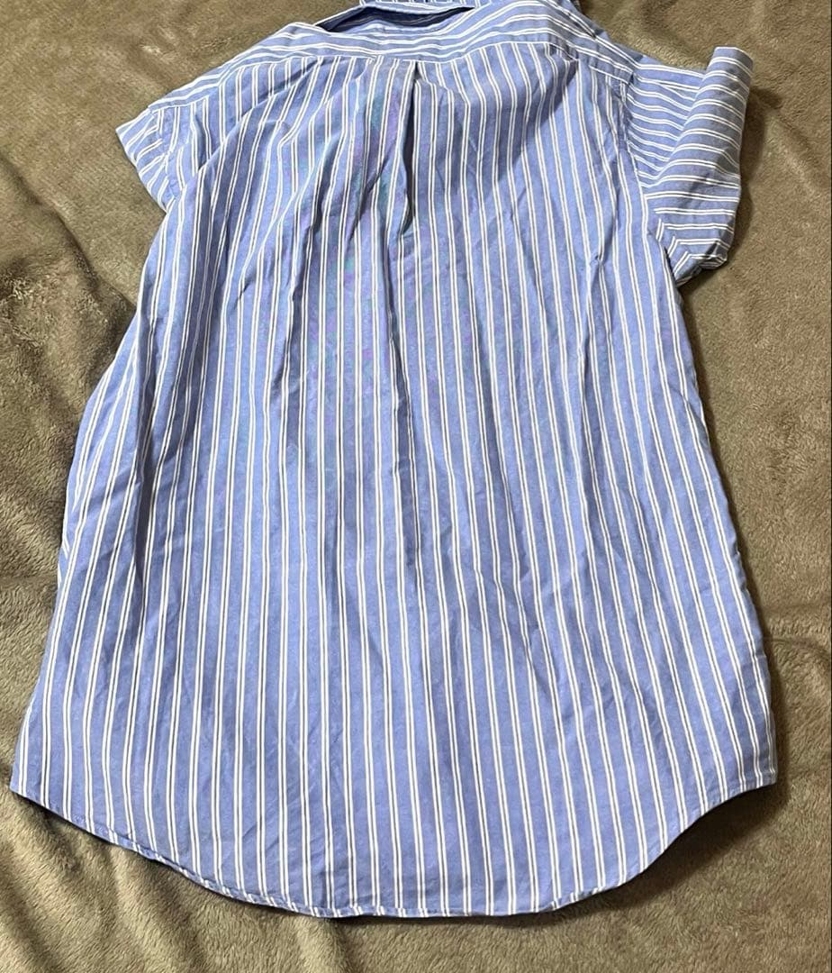 ✨ほぼ新品✨現行品　ラルフローレン　ストライプシャツ　ボタンダウン　ポニー刺繍