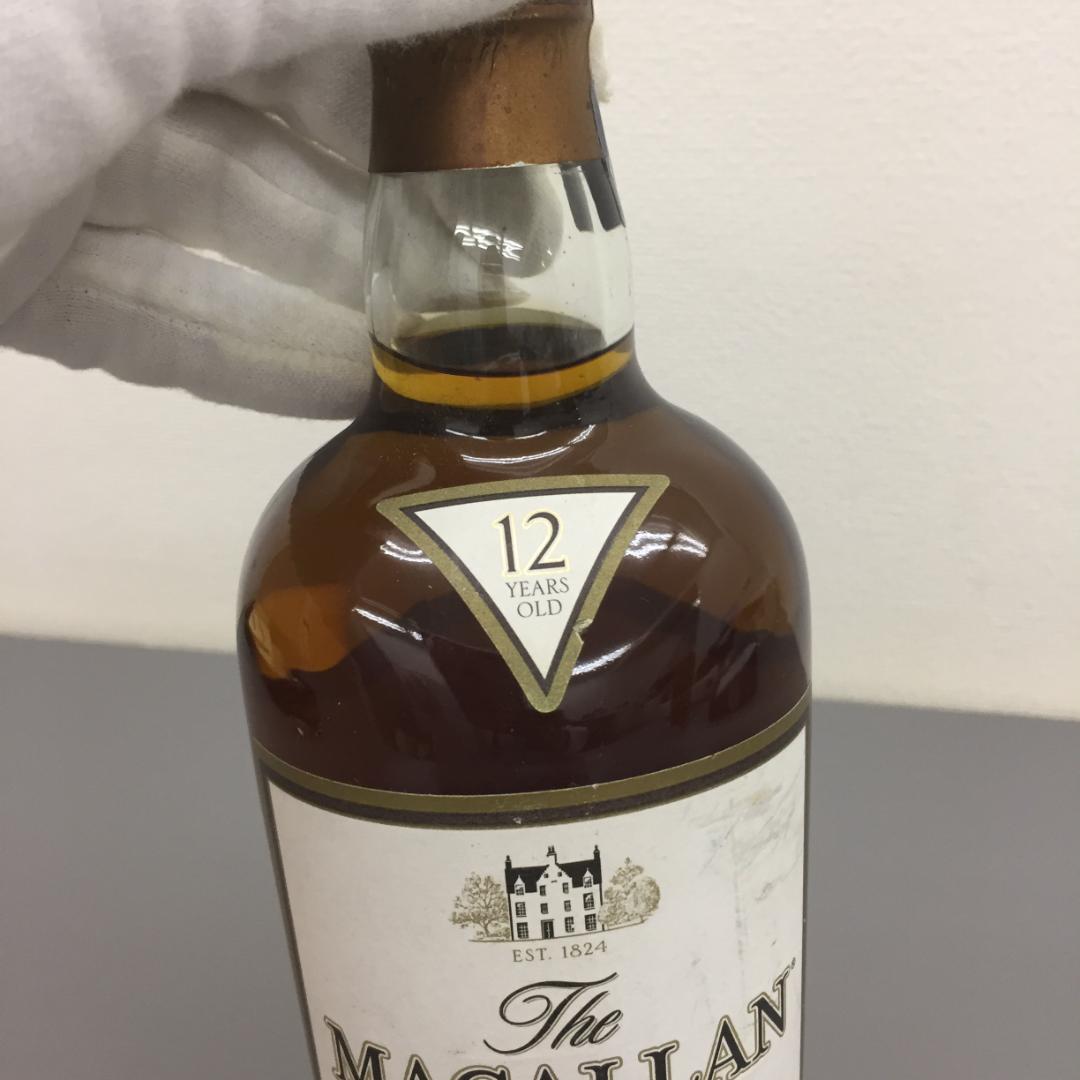 未開栓Macallanマッカラン12年 シングルモルトウイスキー シェリーオーク
