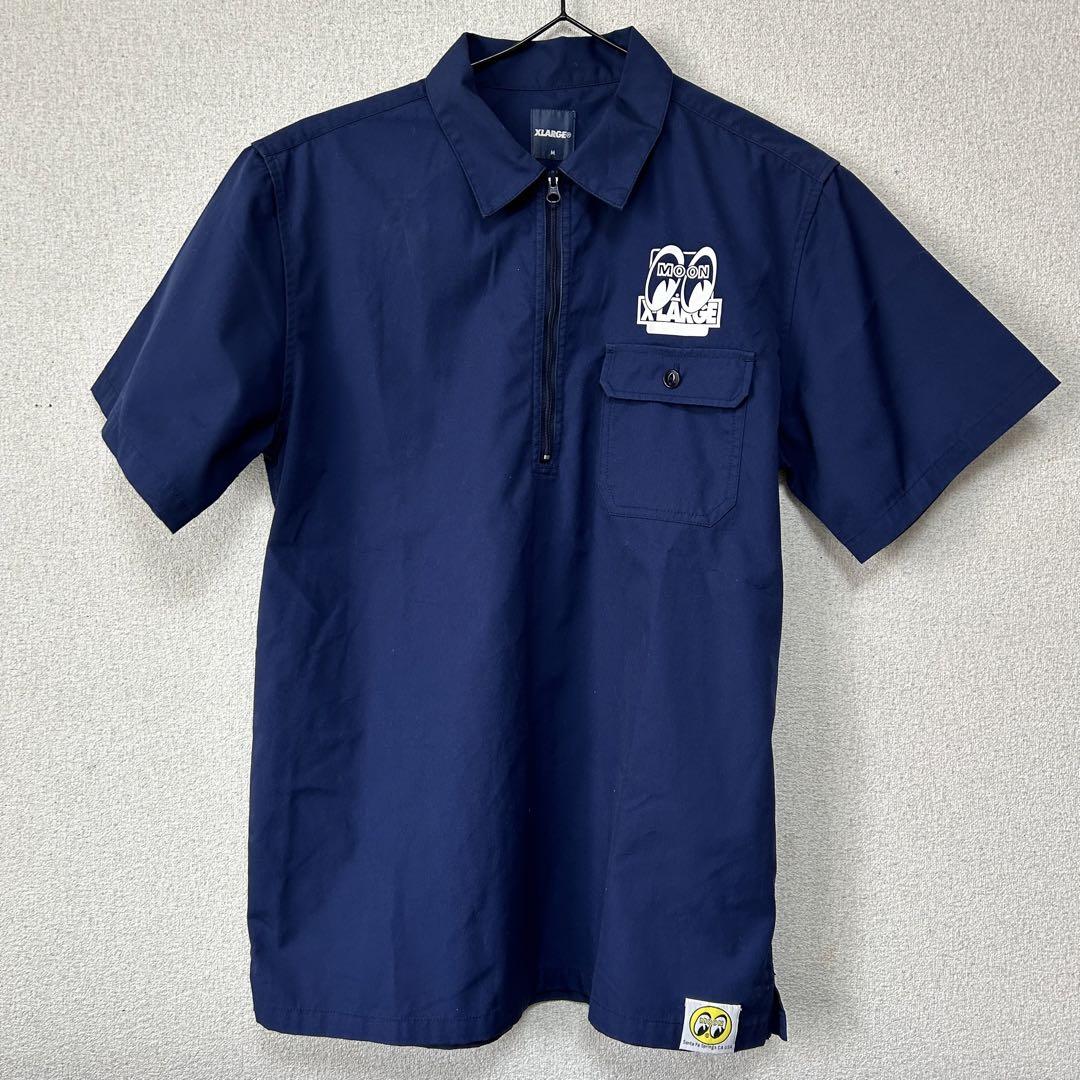 XLARGE × MOONEYES コラボワークシャツ　Mサイズ