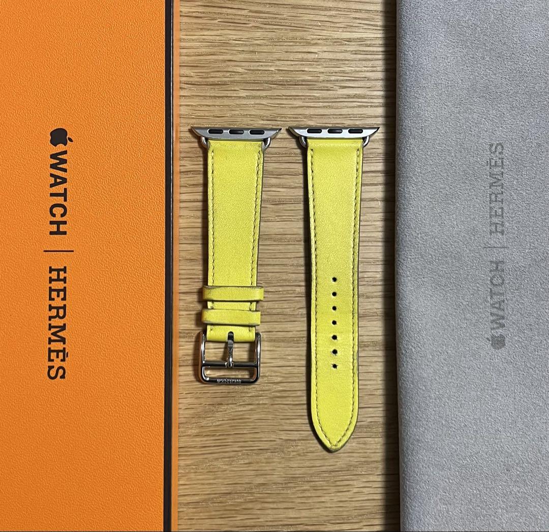2359 未使用Apple Watch エルメス ジャンピング イエロー 黄色