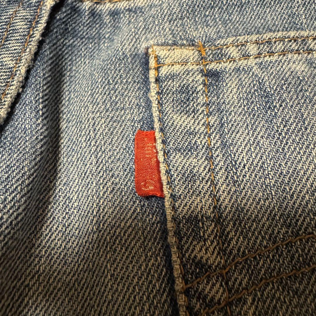 リーバイス501 66前期スレキスタンプ　levis501 66前期 BIGE リーバイス501 66ビッグE ボタン裏16 スレキスタンプ 前股