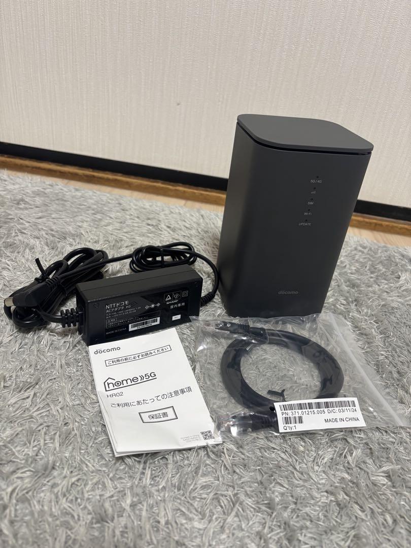 NTTドコモ home5G HR02 docomo - メルカリ