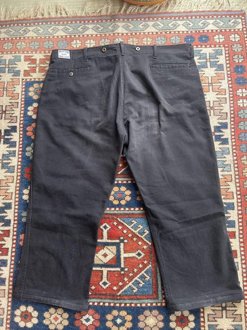 lee 60s フリスコパンツ vintage ブラック サスペンダーボタン