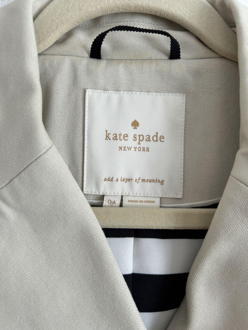 Kate spade トレンチコート XS