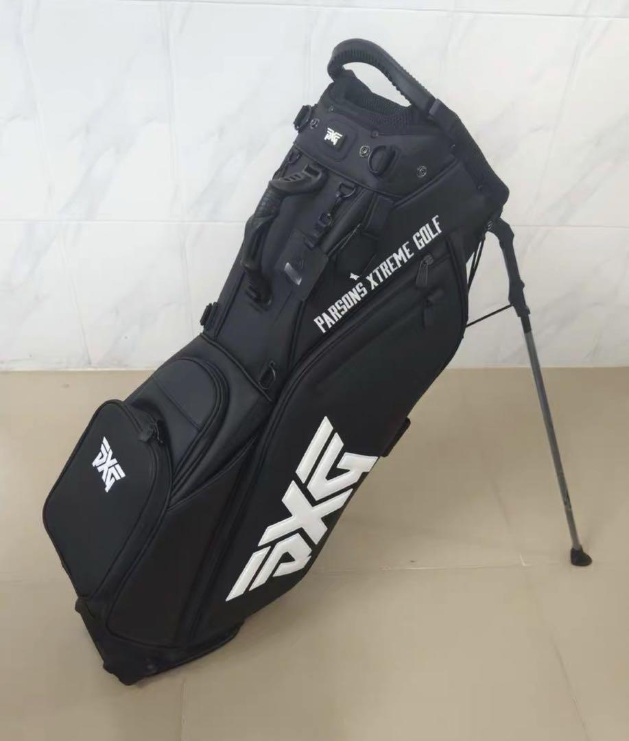 PXG 新品 スタンドバッグ ブラックキャディバッグ ゴルフバッグ