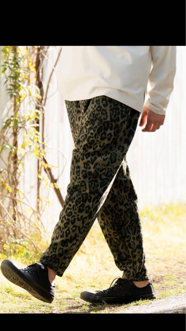 サルエルテーパードパンツ