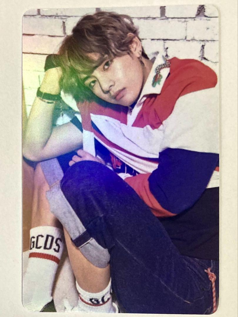 BTS】☆178-10D☆フォトカード ホログラム V テヒョン テテ