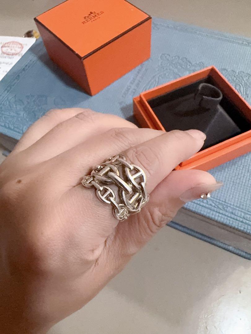 HERMES シルバー リング