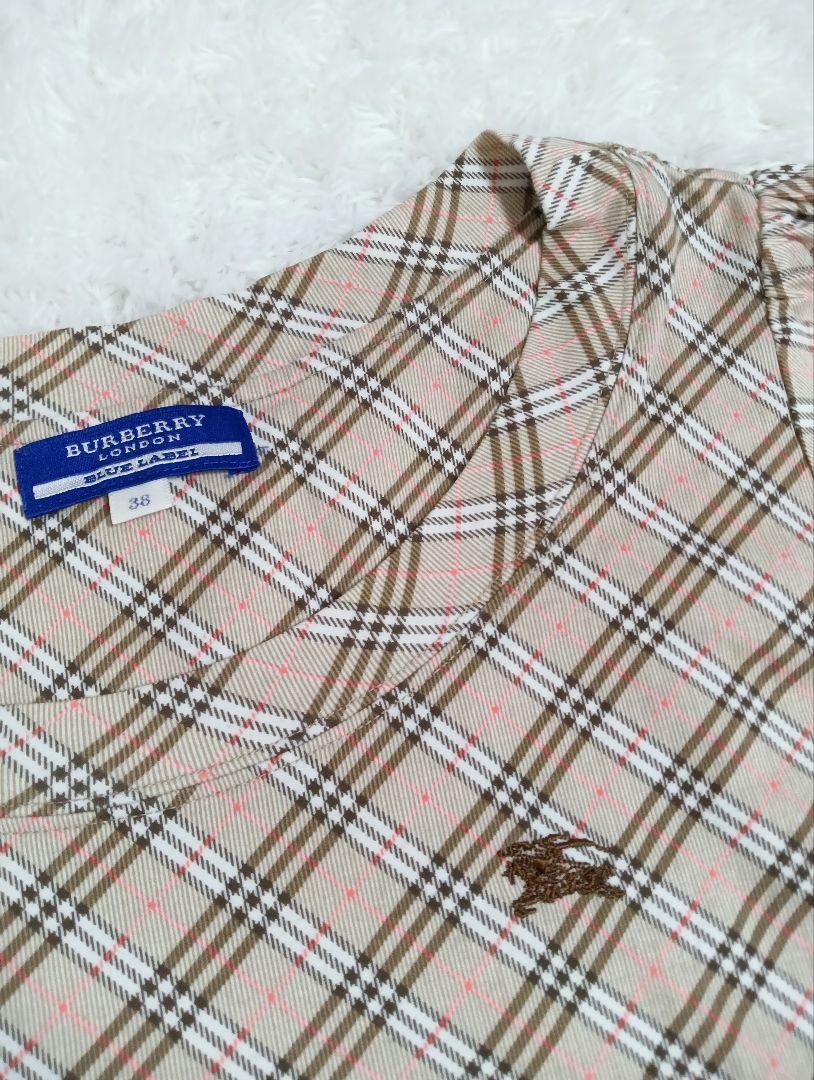 極美品 BURBERRY 定番 ノバチェック柄 トレーナー 38 BURBERRY 極美品 半袖カットソー ノバチェック - メルカリ