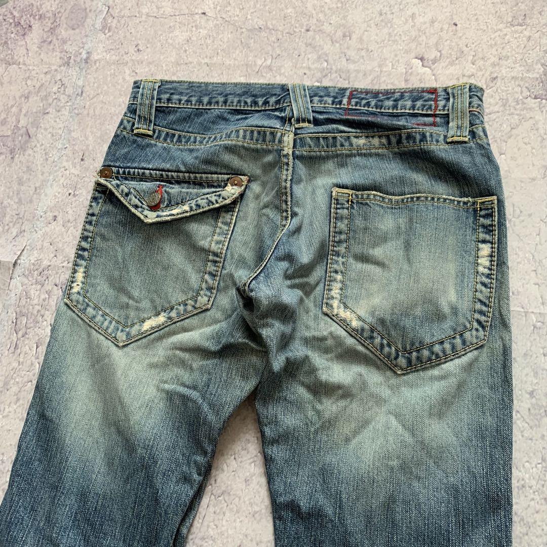 パンツ archive Blue way grange flare denim y2k 00s archive blue way flare denim y2k - メルカリ