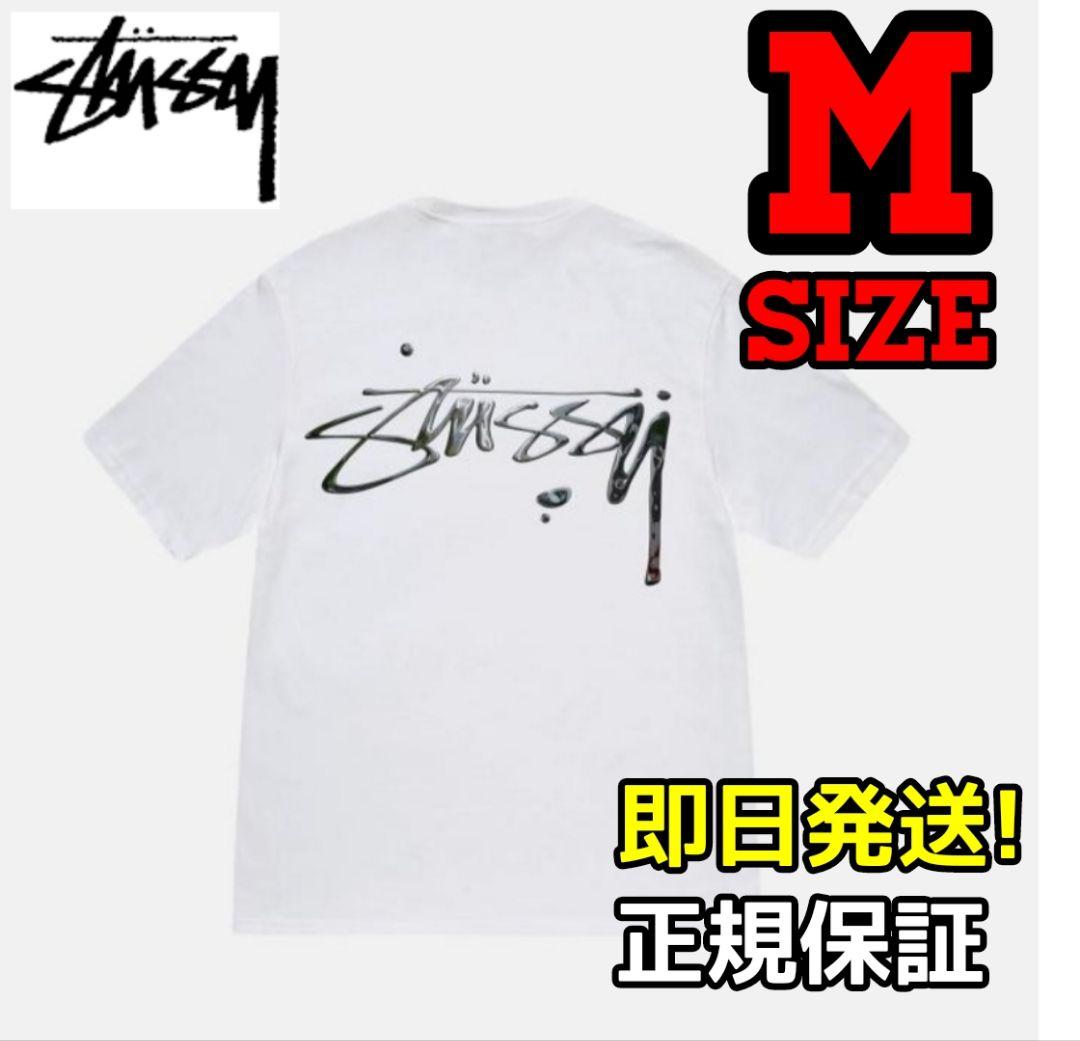 ステューシー Mサイズ STUSSY MERCURY TEE Tシャツ 白 - メルカリ