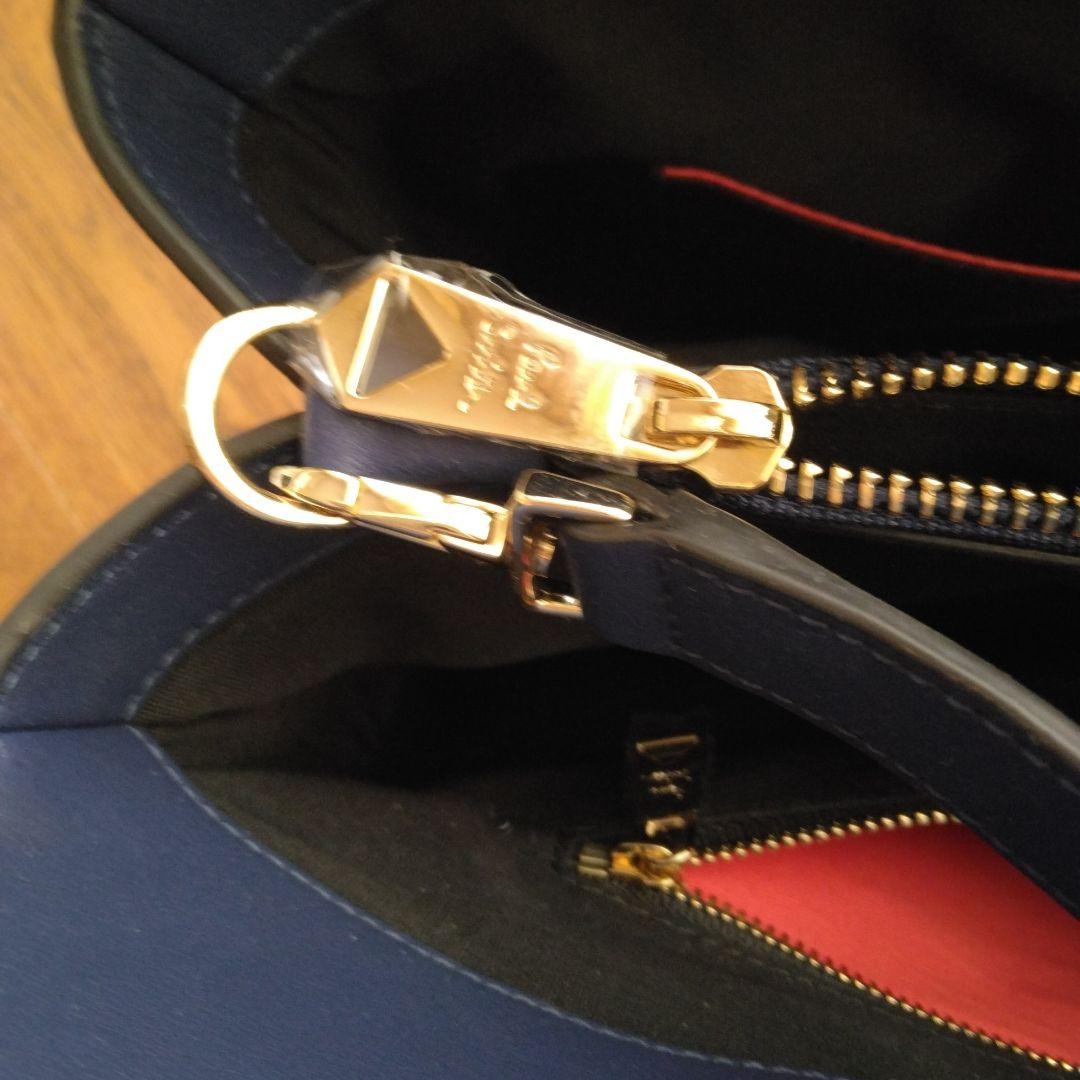 Paul Smith ネイビー レザー ショルダーバッグ