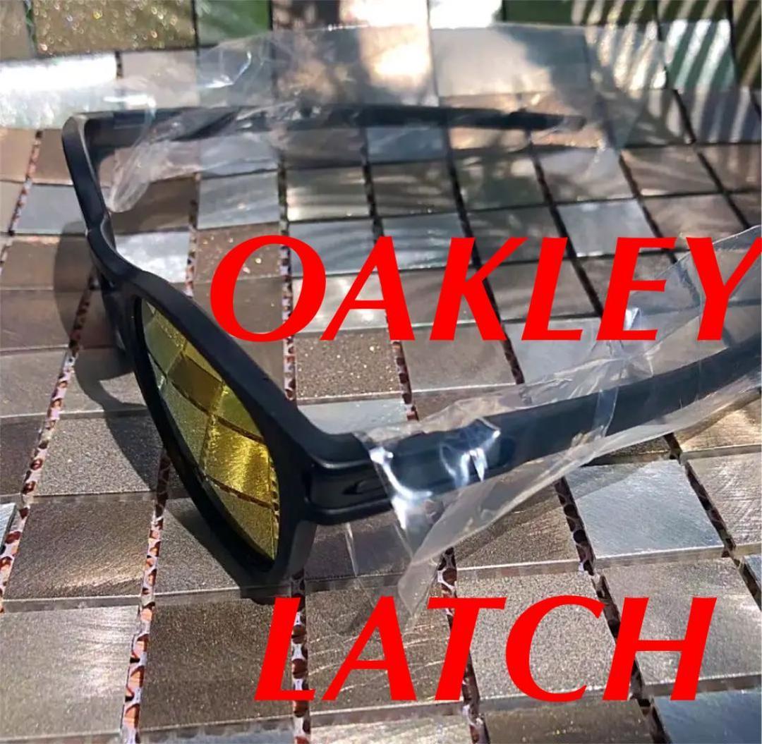 sale◆ハワイ人気新品OAKLEY LATCHマットブラック24kイリジウム