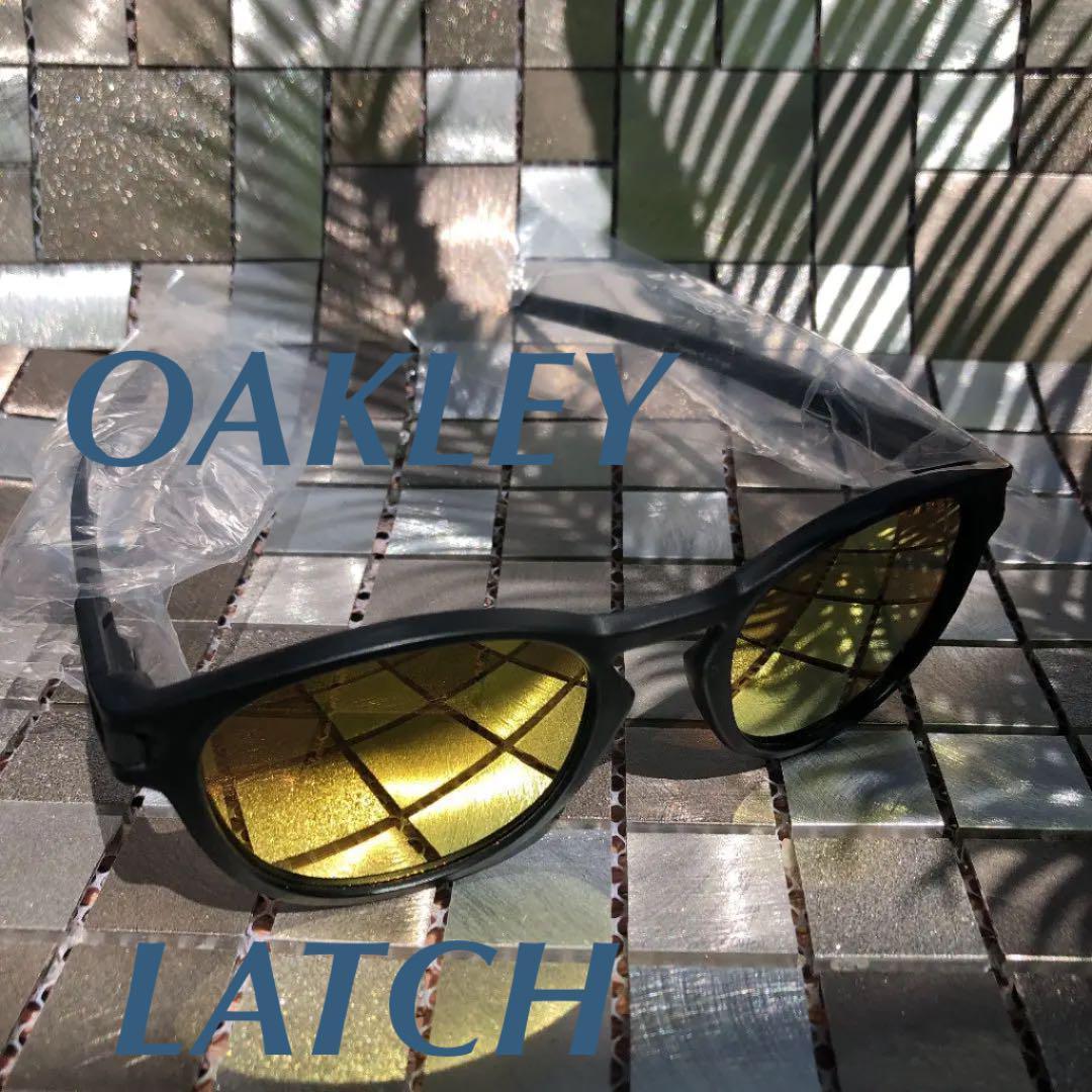 sale◆ハワイ人気新品OAKLEY LATCHマットブラック24kイリジウム