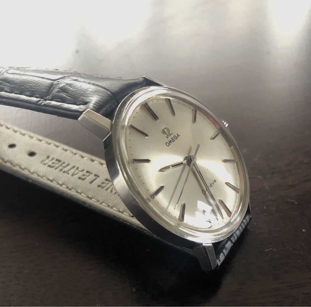 【OH済み美品】オメガ　 OMEGA Geneve シルバー【修理証明書あり】