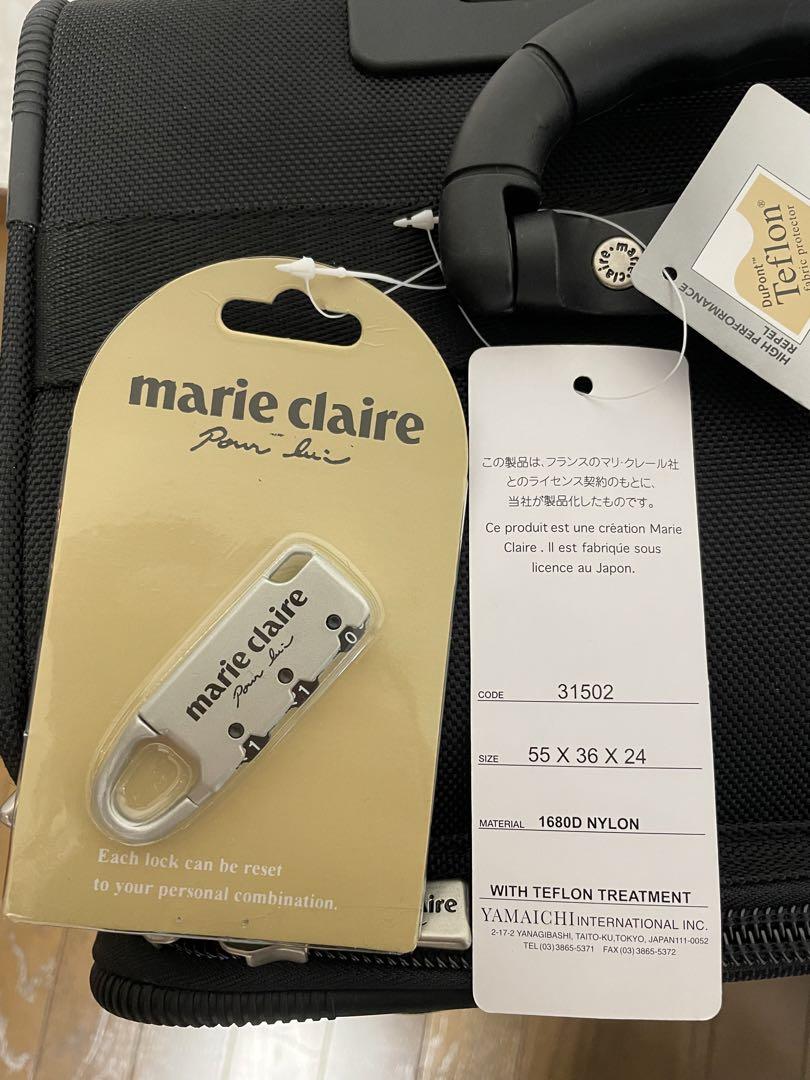 新品　未使用品　マリクレール　キャリーケース　スーツケース　ブラック　タグ付き