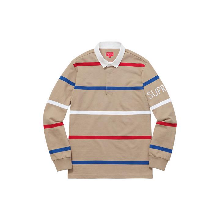 通販超激得 定価以下 新品supreme striped rugby ラガーシャツ S 9NYMz-m36785824419 格安豊富な