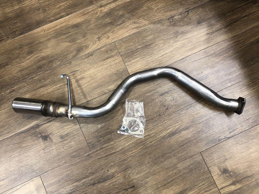 ダイハツ純正 マフラーカッター オーバル L700S L710S ミラジーノ