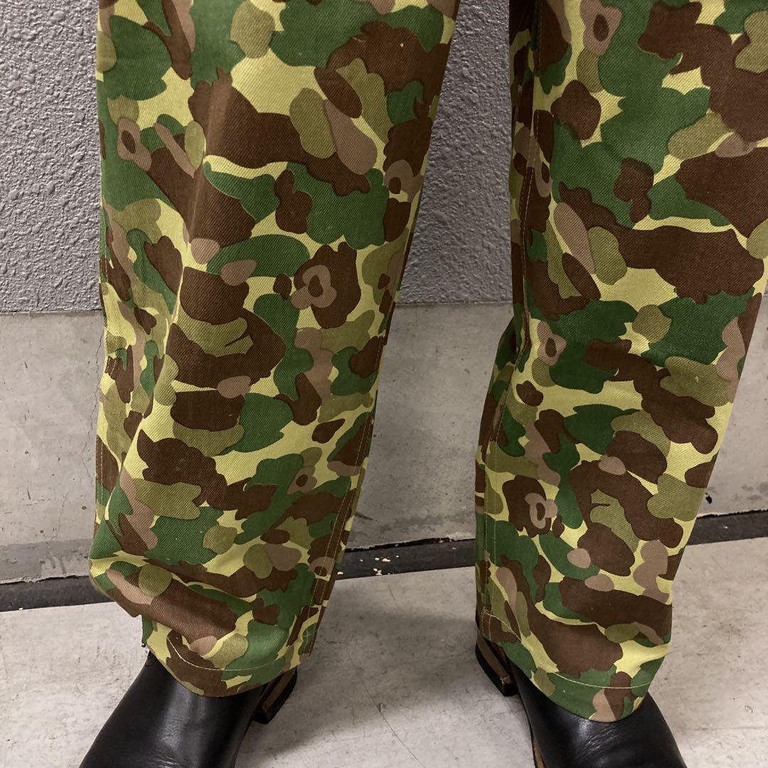 デットストック 40s 米軍 ダックハンターカモ カーゴパンツ M-44