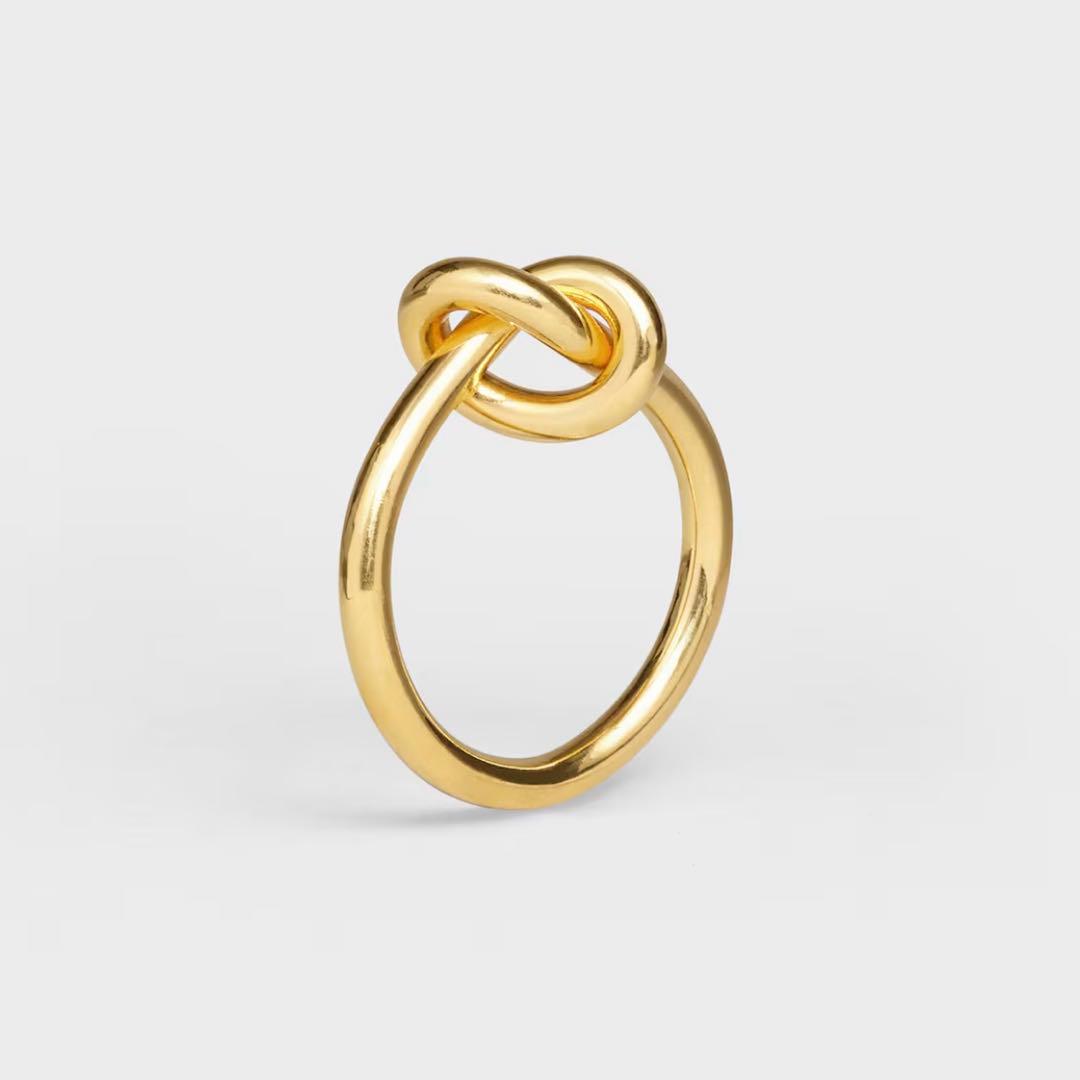 CELINE ゴールド ノットリング 箱付き CELINE ゴールド ノットリング 箱付き