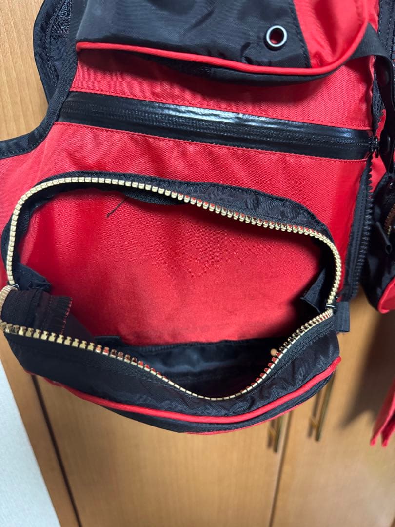 MARUKYU ライフジャケット L-LL レッド/ブラック 現行モデル