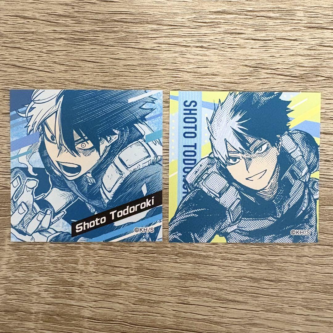 ヒロアカ原画展 轟焦凍 スクエアステッカー 2枚セット - メルカリ