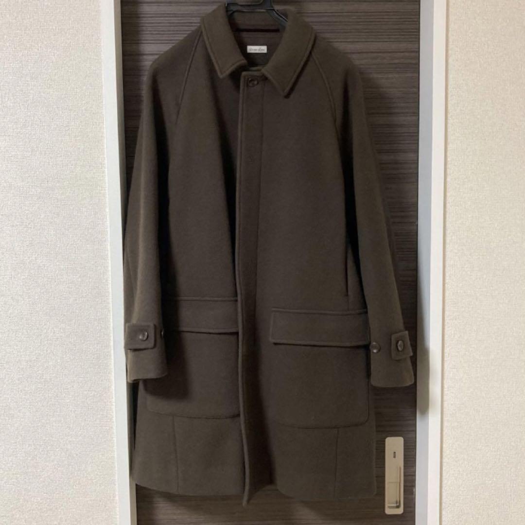 スティーブンアラン　MELTON PATCH BAL COLLAR COAT